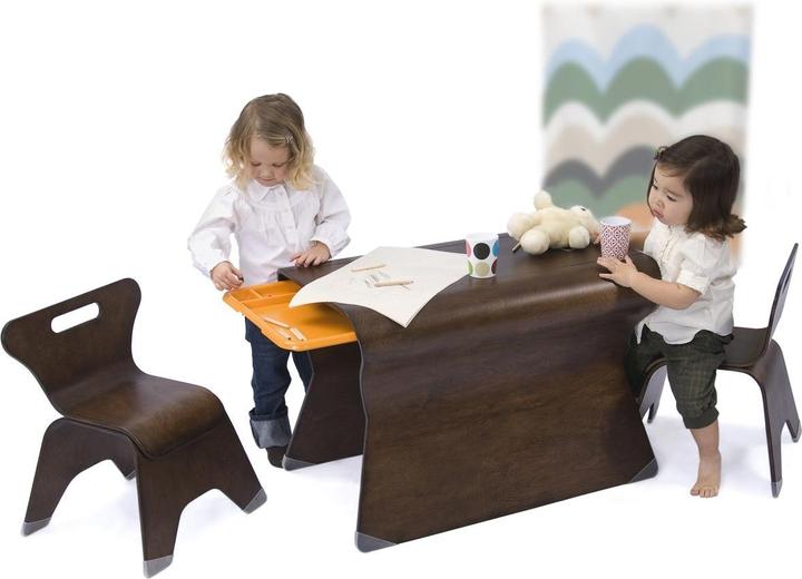 Produktbild Bloom Otto Tische & 2 Stühle - Cappuccino (Kinderstuhl)