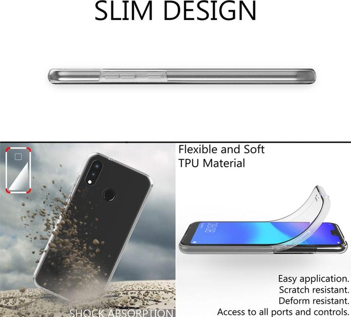 Immagine prodotto Nalia Custodia per cellulare a 360 gradi (Huawei P20 Lite)