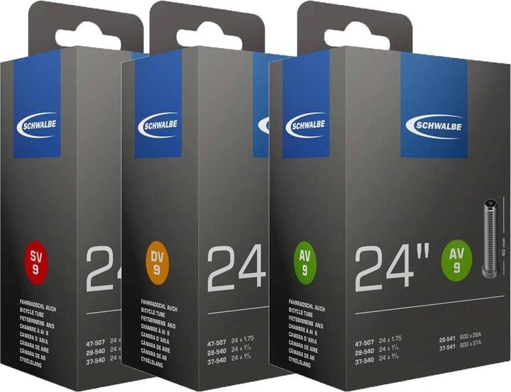 Produktbild Schwalbe SV 9 (Presta (SV), 24", 40 mm)