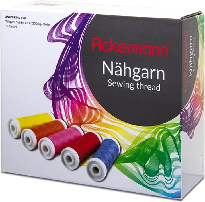 Produktbild Ackermann Nähgarnbox (200 m)
