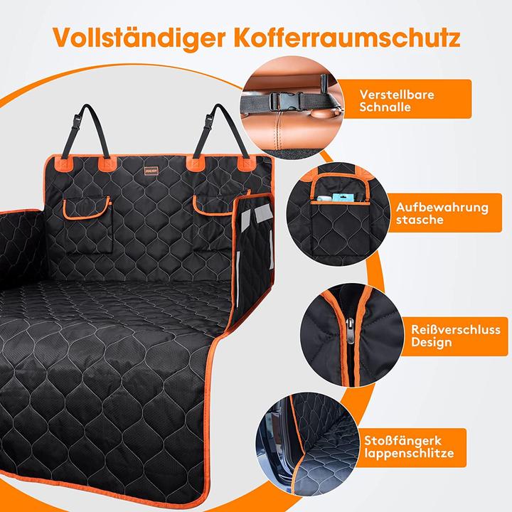Produktbild Joejoy Kofferraumdecke mit Seitenschutz (Hund, Waschmaschinenfest)