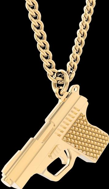 MTM Gun Necklace