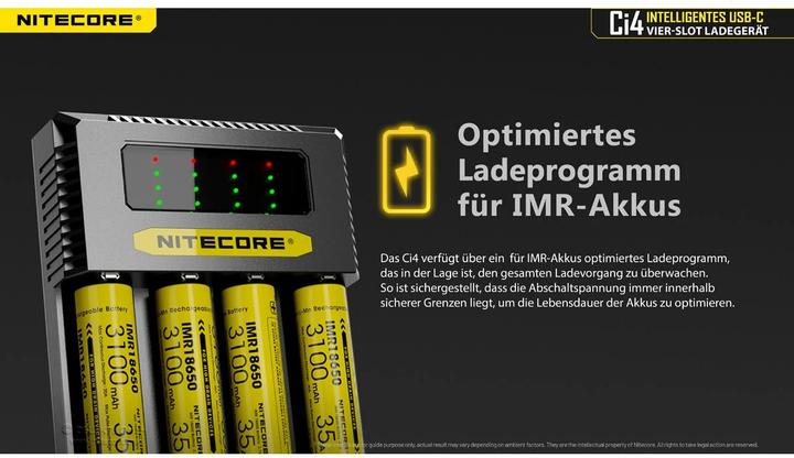 Produktbild Nitecore USB-C Ladegerät CI4