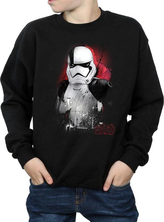 Produktbild Star Wars The Last Jedi Stormtrooper Brushed Sweatshirt Jungen (152, 158)