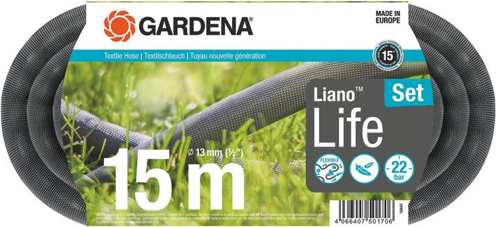 Image du produit Gardena Liano Life 1/2 Set (15 m, 50.80 mm)
