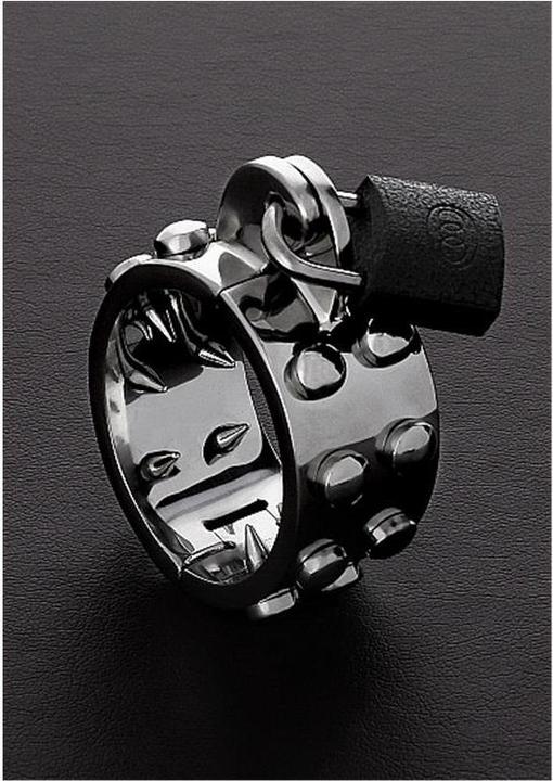 Actual product image Steelo Kalis Teeth Spiked Chastity Device (7.20 cm)