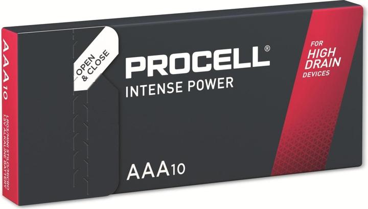 Image du produit Duracell Pile alcaline, Micro, AAA, LR03, 1.5V (10 pcs, AAA, 1222 mAh)