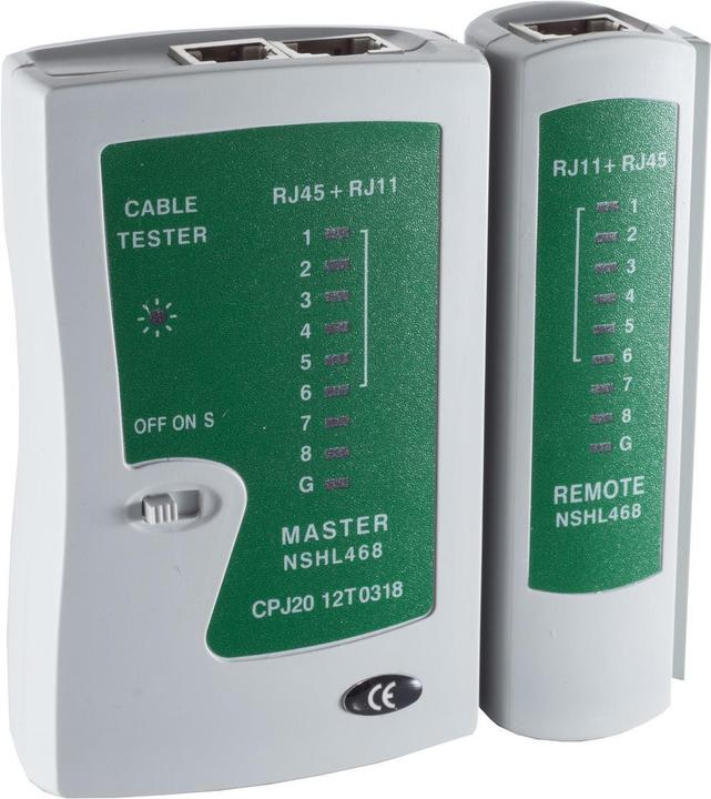 Actual product image Shiverpeaks ®-BASIC-S--Network tester RJ45