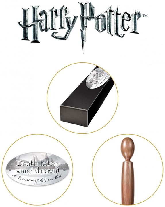 Immagine prodotto Noble Collection Bacchetta di Harry Potter Mangiamorte Versione 2 (Character Editio
