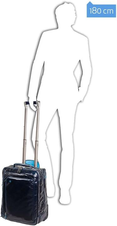 Image du produit Piquadro Blue Square Cabin Trolley noir (40 l, Bagage à main (jusqu'à 50l))