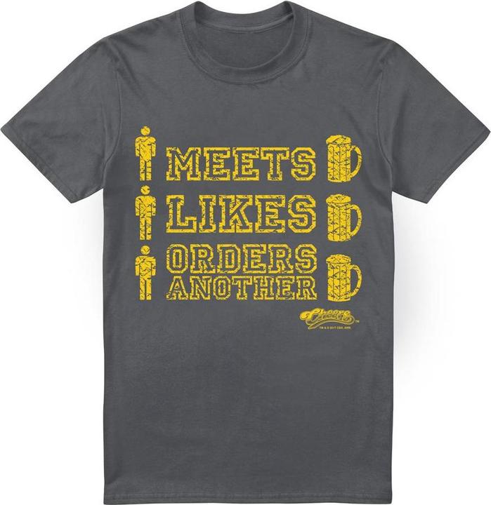 Cheers Man Meets Beer TShirt (S)