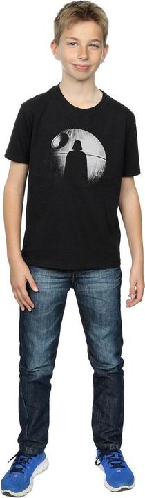 Produktbild Star Wars Rogue One Death Star Vader Silhouette TShirt Jungen (140, 146)