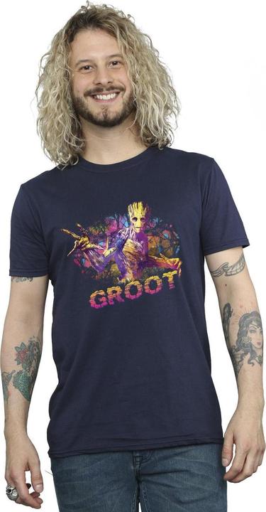 Immagine prodotto Guardians Of The Galaxy Abstract Groot Maglietta Uomo (XXL)