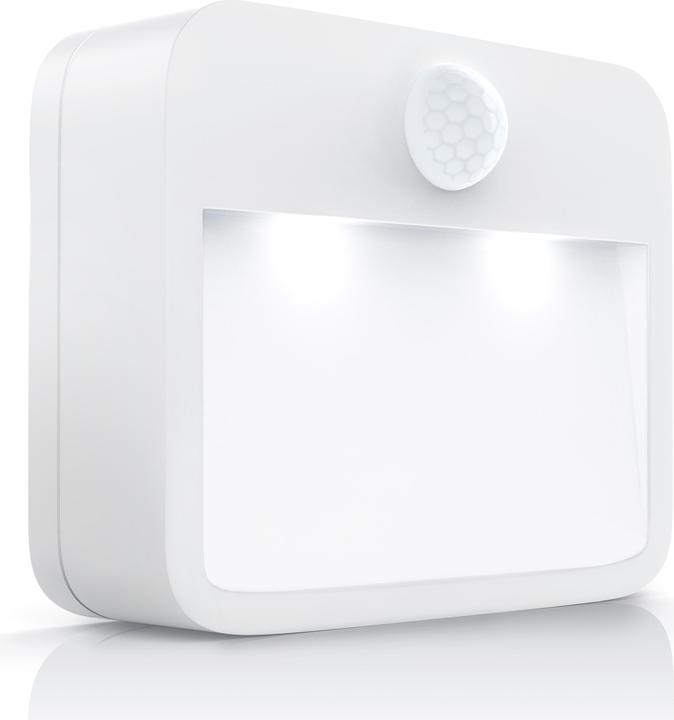Image du produit Brandson Veilleuse, 3x LED veilleuses, lampe de nuit, détecteur de mouvement, capteur de luminosité, lampe