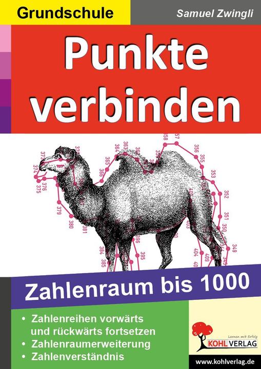 Immagine prodotto Punkte verbinden 1000 (Tedesco, Samuel Zwingli, 2013)