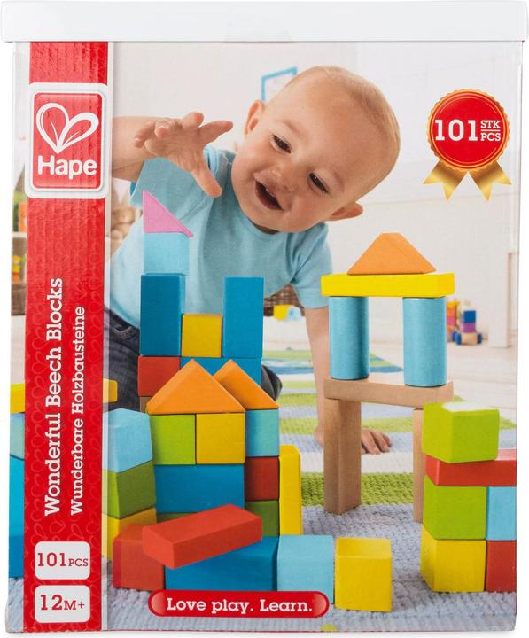 Produktbild Hape Wonderful Beech Blocks