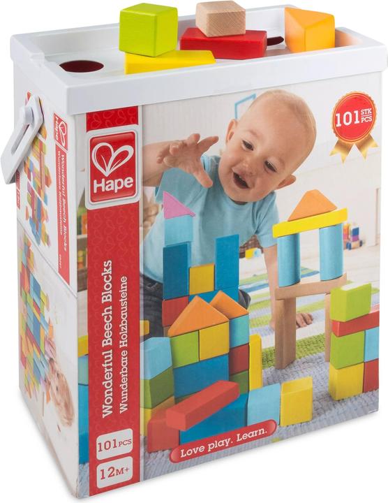 Hape Wonderful Beech Blocks