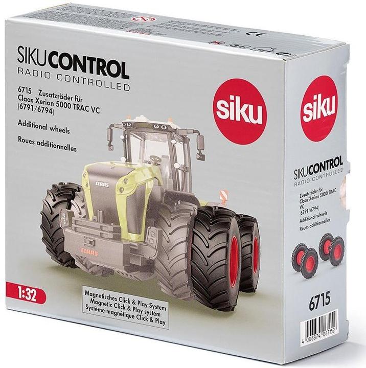 Immagine prodotto Siku Ruote supplementari per Claas Xerion 5000 Trac