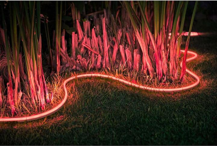 Produktbild Philips Hue Outdoor Lightstrip 5m DE-Stecker (Mehrfarbig, 500 cm, Outdoor)