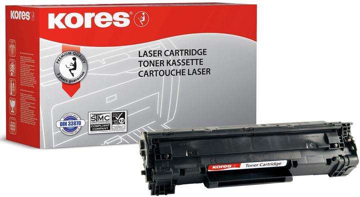 Produktbild Kores Toner für hp LaserJet P1566/P1606 schwarz Kapaztitaet ca. 4.200 Seiten mit Chip (B)