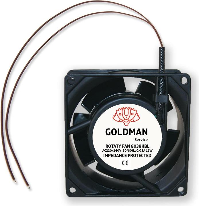 Immagine prodotto Goldman Service Ventilatore assiale per camino a cassetta
