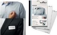Actual product image Durable Name badges, self-adhesive