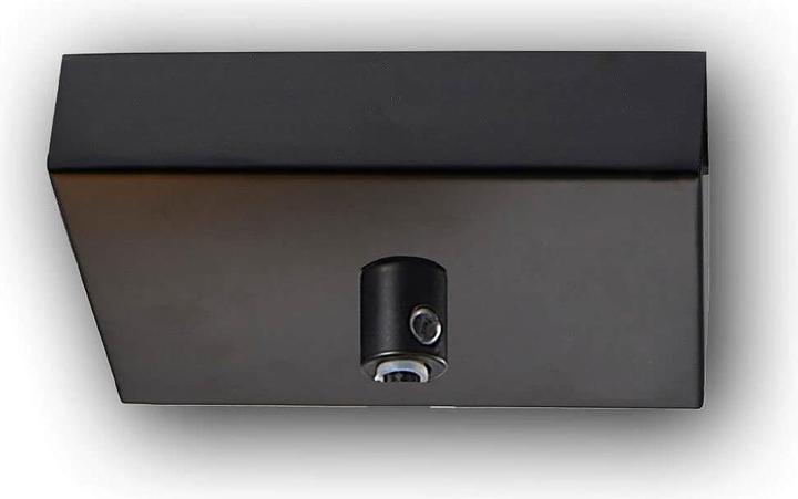 Produktbild Isoled Deckenbaldachin eckig, schwarz, für einzelabhängung