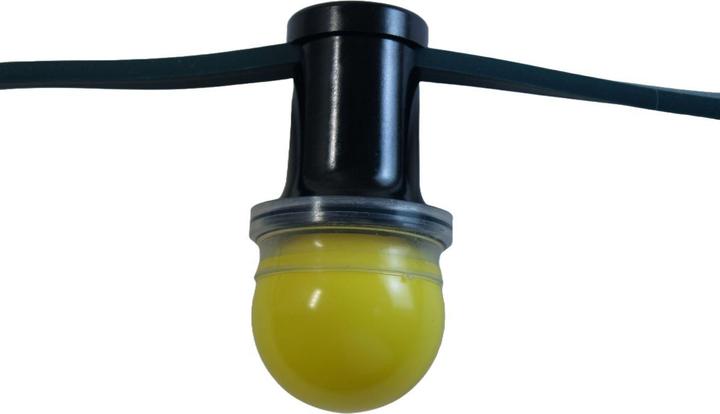 Immagine prodotto Elbro Ghirlanda d'illuminazione 15m 2×1.5mm² 15×E27 230V con T13 IP55, nero