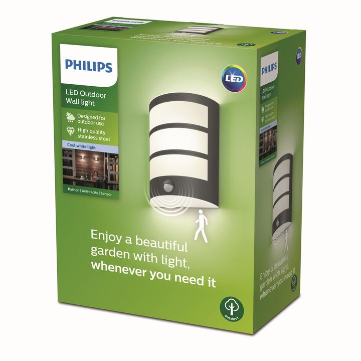 Immagine prodotto Philips Lampada da parete Python (500 lm, IP44)