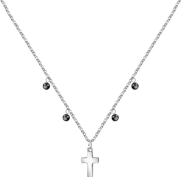 Produktbild La Petite Story Family Cross Halskette (Edelstahl, 40 - 45 cm)