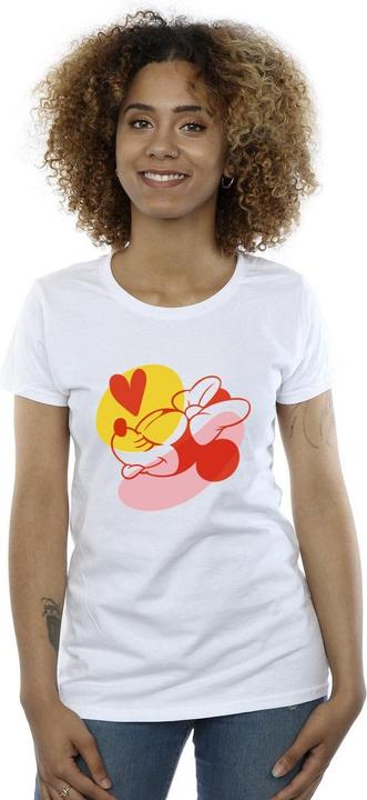 Immagine prodotto Disney Minnie Mouse Tongue Heart Maglietta Donna (L)
