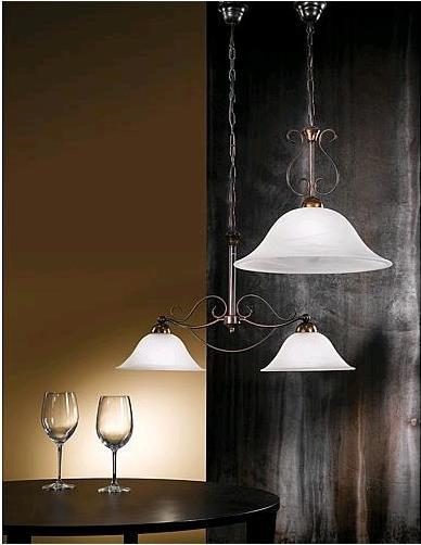 Orion LU HL 615501 ANTIK gold Kettenpendel (E27)