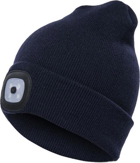 Produktbild MU Classic Strickmütze mit LED-Licht (One Size)