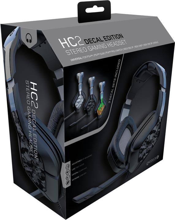 Produktbild Gioteck Headset HC2 kabelg.PS4,Xbox One,Nint.Swi.,PC,3.5mm B (Kabelgebunden)