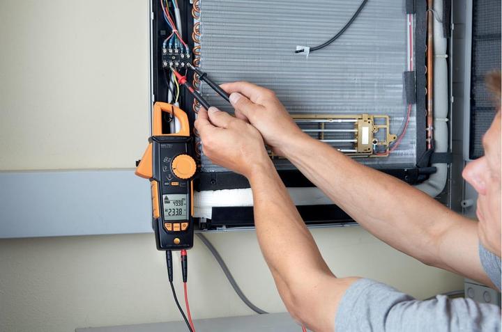 Actual product image Testo Current clamp, hand multimeter di (CAT IV 600V, CAT III 1000V)