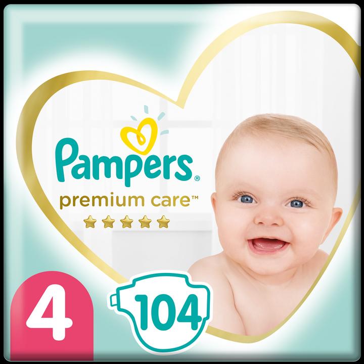 Image du produit Pampers Premium Care (Taille 4, Pack semi-mensuel, 104 pièce(s))