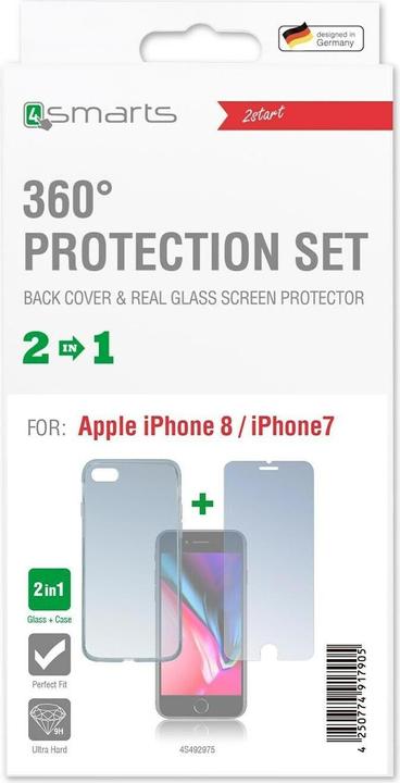 Produktbild 4smarts Premium Protection (Apple iPhone SE (3rd Gen), Apple iPhone SE (2nd Gen), Apple iPhone 8, Apple iPhone 7)