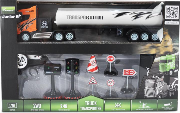 Produktbild Amewi Sattelschlepper mit Tankwagen Auflieger 1:16, RTR (RTR Ready-to-Run)