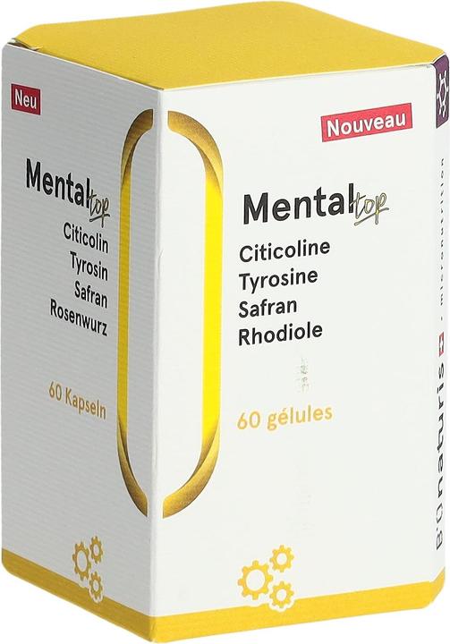 Immagine prodotto B'Onaturis BIONATURIS Mental Top Caps Ds 60 (60 Pezzo/i, Pillole, 70 g)
