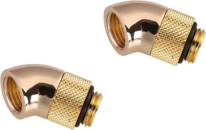 Bykski B-RD45-X-GD 45° G1/4 angle rotatable connection, gold