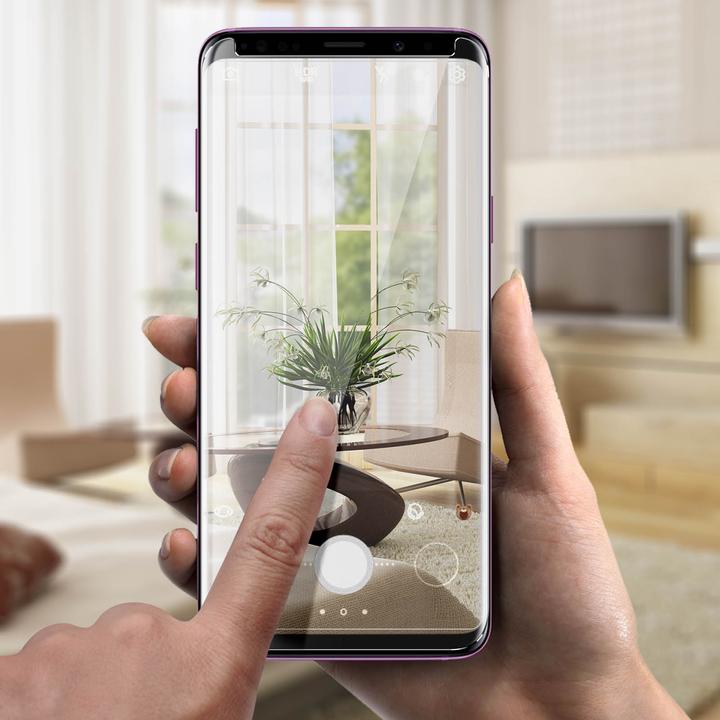 Immagine prodotto Avizar Vetro antiproiettile, pellicola di protezione del vetro, vetro protettivo (1 Pezzo/i, Samsung Galaxy S9+)