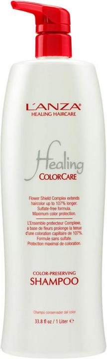 L'Anza Healing Colorcare - Color-Preserving Shampoo (1000 ml, Flüssiges Shampoo)
