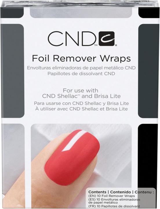Actual product image CND Shellac - Foil Remover Wraps (Nail lutensil)