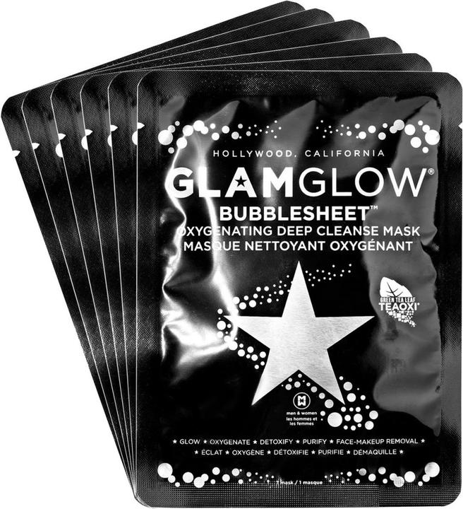 Actual product image Glamglow Skincare - BUBBLESHEET Oxygenating Deep Cleanse Mask (6000 ml)