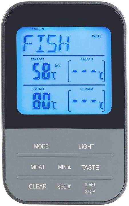 Produktbild Rosenstein & Söhne Funk-Braten- & Ofenthermometer