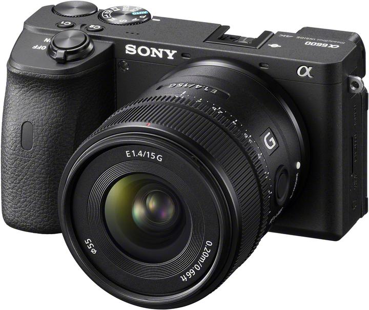 Immagine prodotto Sony E 15mm f/1.4 G (Sony E, APS-C / DX)
