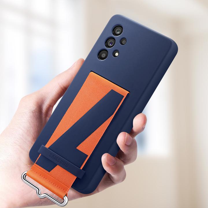 Produktbild Samsung Silicone Cover mit Schlaufe (Samsung Galaxy A53 5G)