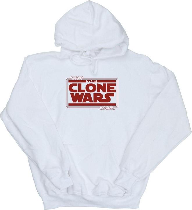 Actual product image Star Wars Mens Clone Wars Logo Hoodie (XL)