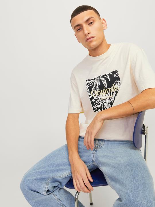 Immagine prodotto Jack & Jones T-shirt stampata con scollo rotondo (M)