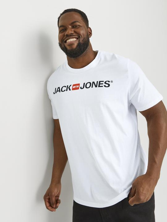 Image du produit Jack & Jones T-shirt plus size en jersey de coton (4XL)